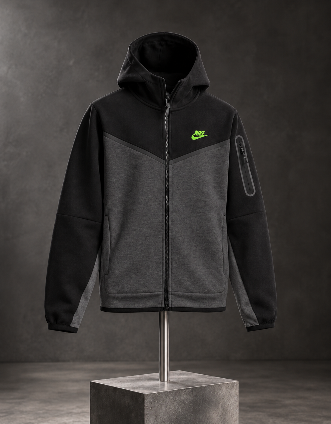 Tech Fleece Grafite Verde